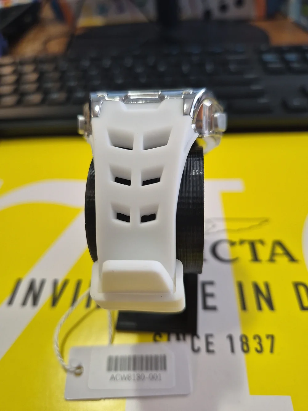 Invicta Activa Digital Sports Watch in White and Silver
